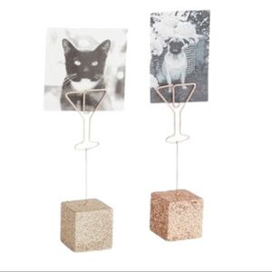 Pier 1 Martini Picture Clip Frames NWT